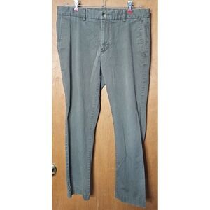 Vineyard Vines by Shep and Ian Pants Men Size 33x30 Slim Fit Breaker Chino Green